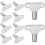 10 Pcs Radiator Key For Bleeding Water Shut Off Tool Silver 11