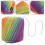 Weaving Yarn Diy Thread Cotton 3 Rolls Gradient 7