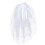 Bride Veil With Comb Wedding Bow Veil Brides Short Veils 1