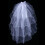 Bride Veil With Comb Wedding Bow Veil Brides Short Veils 9