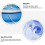 Pool Pump Accessories Rubber Material 2pcs 150.0inch 10