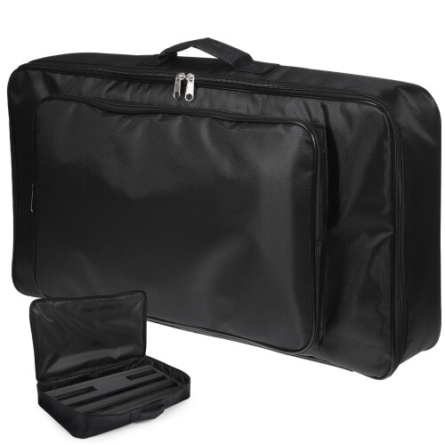 Guitar Effect Pedal Storage Bag Pedalboard Carry Case Black