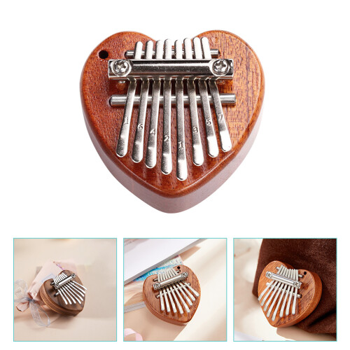 set kalimba in legno , mini kalimba per dita 2