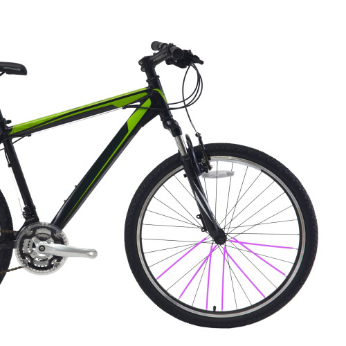 Kit 75 pz copricerchioni bici cross viola 2