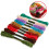 100 Pezzi Ricamo Kit Cotone Filo Assortito 9