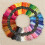 100 Pezzi Ricamo Kit Cotone Filo Assortito 7