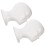 2 Pezzi Cappello Testa In PE Sciarpa Pettine Espositore Manichino Salone 1