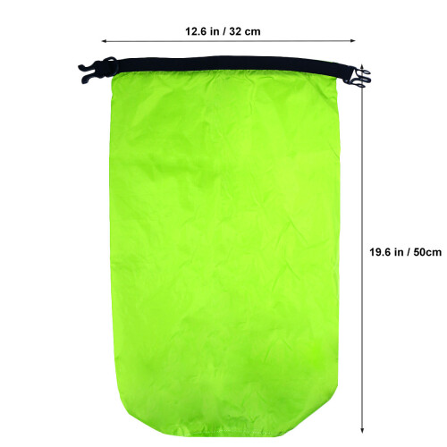 impermeabile 15 l per kayak rafting verde 1