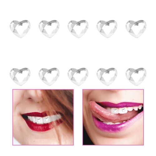 10 Pezzi Denti Gioielli Per Nails 1