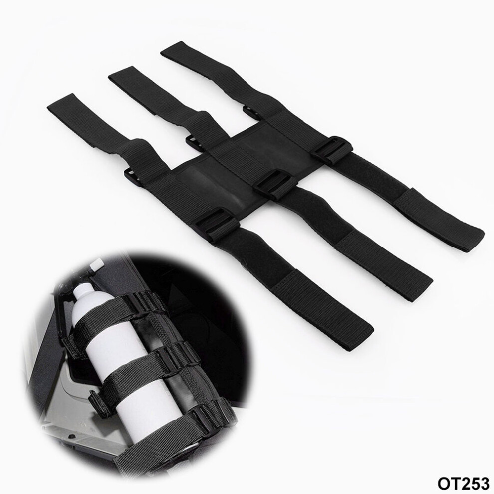 Uniwersalny Regulowany Z Uchwytem Na GaśNicę, Czarny-image