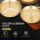 Golden Aluminum Food Divided Plate Multi-Compartment Kitchen Dish 9