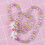 Colar De Unicórnio Com Pingente De Rosa Para Crianças 9