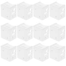 12 Unidades Suporte Para Trilho De 1 Polegada
