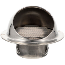 extrator de aço inoxidável com para coifa e ventilação