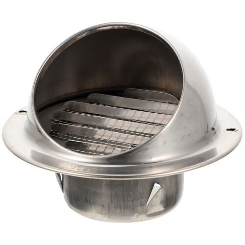 extrator de aço inoxidável com para coifa e ventilação 1