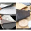 100 unidades papel preto com revestimento 7