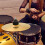 prato de bateria latão 8 polegadas - hi-hat, ride, crash, percussão 10