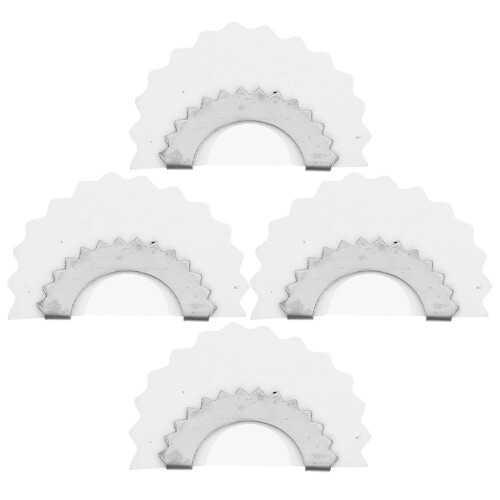 4 assobios para pássaros metal, decorativo