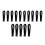 15pcs Durable Cable Ties Tag Labels Loop Ties Markers Cable Tag Wire 1