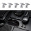 200Pcs Flat Head Aluminum Alloy Rivets Silver Tone Practical DIY Tool 11