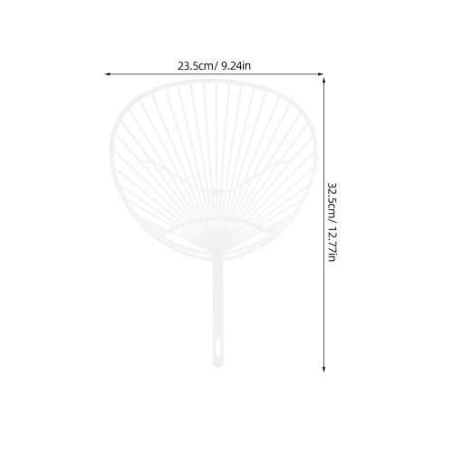 20 unids kit diy leque japonês com artesanato 2