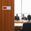 3 unidades sinal acrílico ocupado para e sala de conferência 7