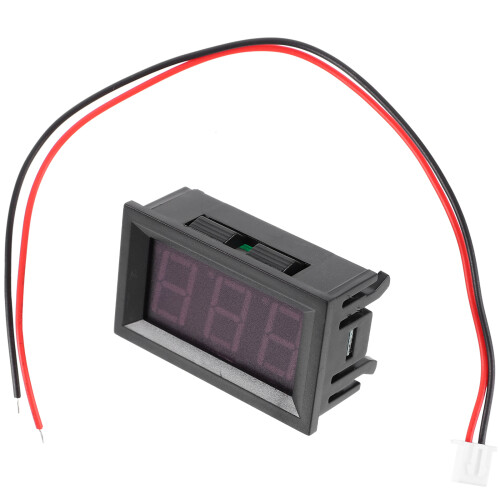 medidor de tensão ac 25-500v com cabeçote e 2