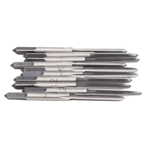 10Pcs Metric Taper Plug Tap Set Manuelle Gerade 2