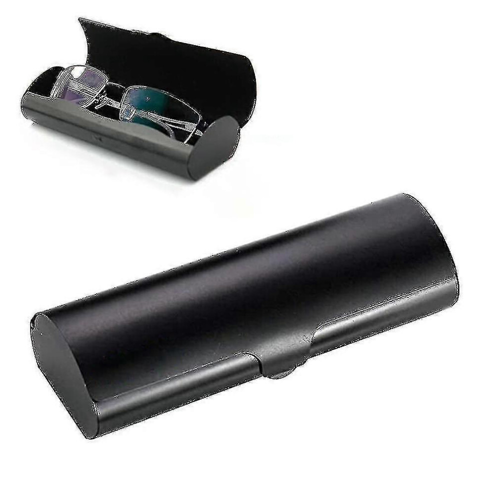 Kikidex (As Show, ) Glasses Case Hard Shell Eyeglass Case Silver