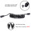 Schwarz Haushalt Badezimmer Toilette PU Handheld 11