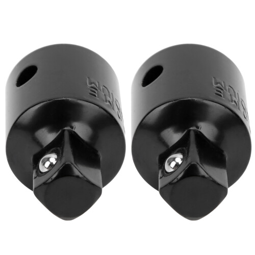2Pcs Buchse Adapter Ratsche Konverter High Carbon 1