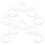 10 Stuks Douche Koppelingen Rubber 3/4'' 6