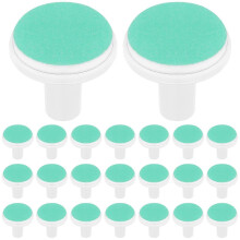 (As show, One size) 24 pcs Baby Electric Nail File Pads Electric Nail Trimmer Replacement Pads Nail Grinding Heads