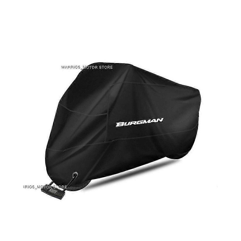 Kikidex (S For 150Cm, ) For Suzuki Burgman 400 650 125 An400 An650 An Motorcycle Cover Uv Protection Dustproof Snowproof Motorcycle Waterproof Cover Silver