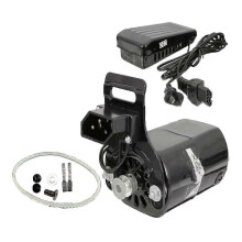 (As show, One size) 180W Household Old Sewing Machine Motor with Foot Control Pedal DIY Kit