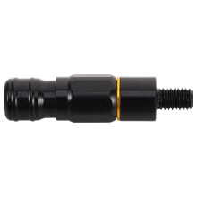 vissnet connector 8 mm moer snelkoppeling aluminium hengel