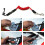 Elastische Kayak Peddel Leash Veiligheid Visstaaf Coil Lanyard 5