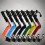 Elastische Kayak Peddel Leash Veiligheid Visstaaf Coil Lanyard 7