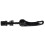 universele quick-release spanning 38 mm, veer, voor , zwart 1