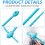 20 Herbruikbare Silicone Kabelbinders Voor Hoofdtelefoon 2