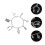 1 Hoofdtelefoon Multi-Elementen Armband Legering 6