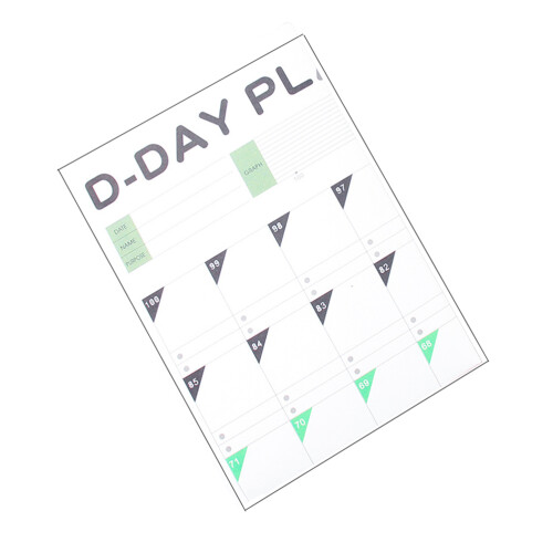 100-Daagse Tellerkalender Leerplanning Voor Kinderen Studieplanning