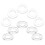 10 stuks rubberen doucheslangpakkingen 3/4 inch 9