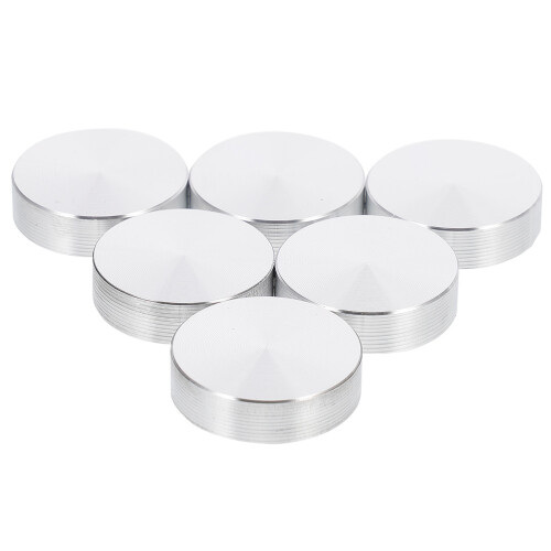 6 aluminium glasplaat adapter voor theetafels