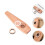 ukelele kazoo de madera, instrumento musical (beige) 5
