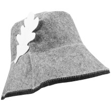 sombrero de fieltro para sauna portátil y absorbente