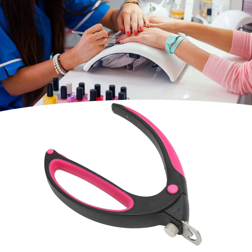 Professional Acrylic Nail Clipper Stainless Steel Flexible Fake Nail Tool
