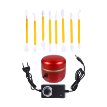 juego de eléctrico mini para alfarería con herramientas y ue