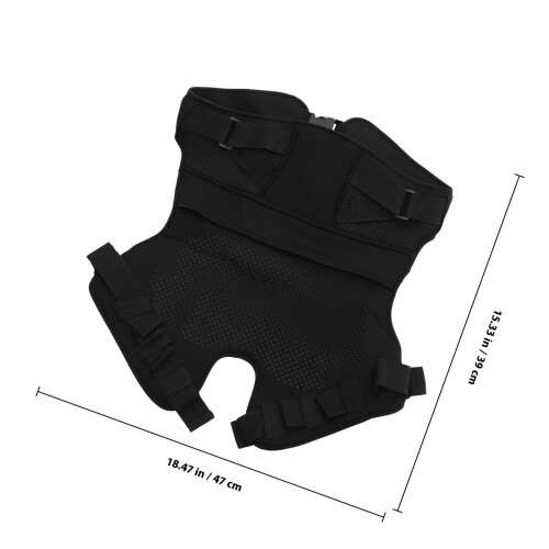 Cushion Práctico Para Asiento De Impermeable Negro 1