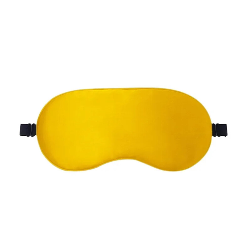 Blackout Sleep Masks Imitation Silk Sleeping Eye Mask For Travel Soft Blindfold With Cover Pad Model No.10